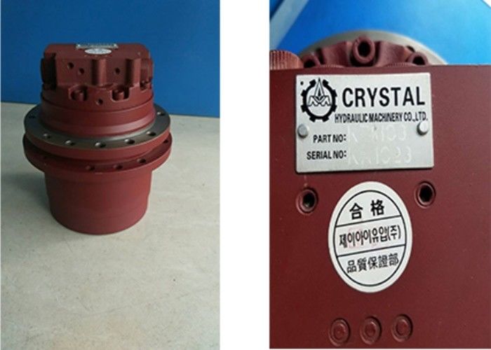 Mini Final Drive Hydraulic Travel Motor Parts TM03 GM03 Red Steel Material