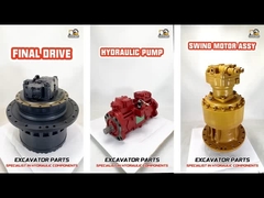 Belparts bộ phận excavator bộ phận máy bơm chính thủy lực chuyển động động cơ giảm hộp số