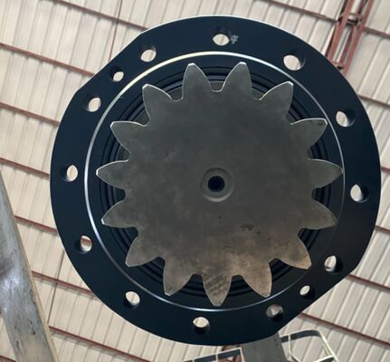 Hộp số quay R480-9 R520-9 cho phụ tùng máy xúc Hyundai 390B-12100 Hộp số giảm tốc quay