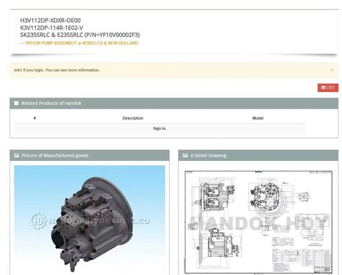 YF10V00002F2,K3V112DP-114R-1E02 SK235SRLC-2,SK235SRLC-1E, SK235SR-1E, SK235SRNLC-1E, SK235SRNLC-1ES,SK235SR-1ES