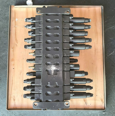 EC55B Máy phun điều khiển chính thủy lực Assy cho các bộ phận phụ tùng máy đào VOE14536843 Bộ phận van phân phối OEM