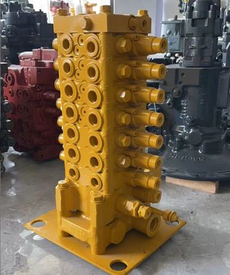 Van điều khiển chính thủy lực PC60-7 cho phụ tùng máy xúc Komatsu 723-26-11100 723-26-10104 723-26-10102 723-26-10101 Van điều khiển chính OEM