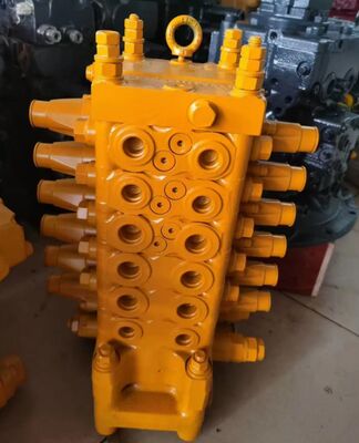 Van điều khiển chính thủy lực PC60-7 cho phụ tùng máy xúc Komatsu 723-26-11100 723-26-10104 723-26-10102 723-26-10101 Van điều khiển chính OEM
