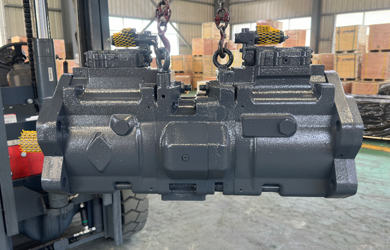 K3V280DTH1CER-0E52 EC750E Máy bơm chính thủy lực không có bánh răng Máy bơm trục sau ngắn US Thread Regulator Cho bộ phận thay thế máy đào