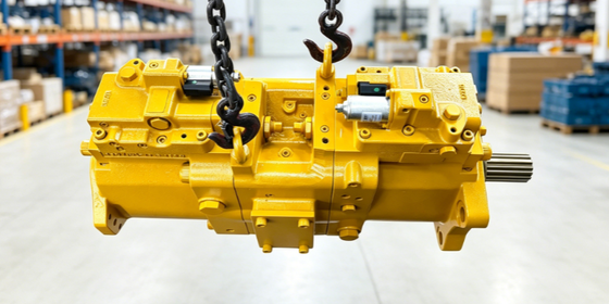 K7V160DTP1Y7R-1E05 326GC 330GC E326GC E330GC Máy bơm chính thủy lực 17T Spline Tiêu chuẩn Mỹ cho bộ máy đào bơm piston