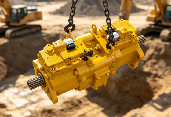 K7V160DTP1Y7R-1E05 326GC 330GC E326GC E330GC Máy bơm chính thủy lực 17T Spline Tiêu chuẩn Mỹ cho bộ máy đào bơm piston