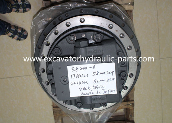 Thiết bị du lịch SK200-6 Final Drive Assy, SK200-6 Travel Motor cho máy xúc Kobelco