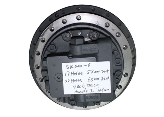 Thiết bị du lịch SK200-6 Final Drive Assy, SK200-6 Travel Motor cho máy xúc Kobelco