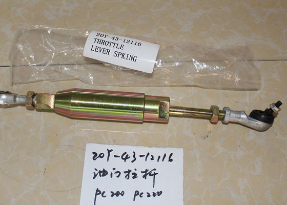 PC200 PC220 Phụ tùng cho máy xúc Stepper Motor Push Rod 20Y-43-12116 Động cơ bướm ga Assy