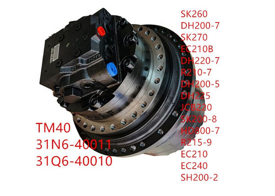 Bộ phận máy xây dựng R210lc-7 R210-7 Thiết bị truyền động cuối cùng GM40 TM40 Máy xúc Du lịch Động cơ Assy