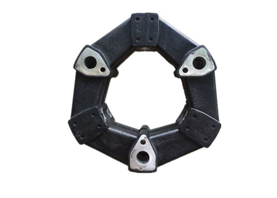 Phụ tùng máy xúc Kết nối Keo cao su đen 130 * 70 Khớp nối cao su 8AS Digger